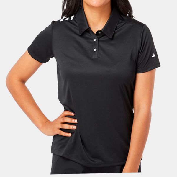 Women's 3-Stripes Shoulder Polo Thumbnail