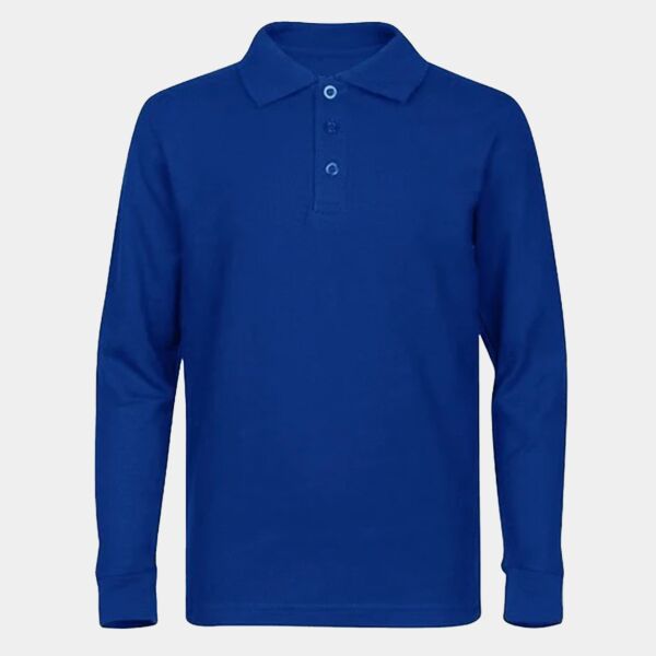 School Uniform Long Sleeve Polo Thumbnail